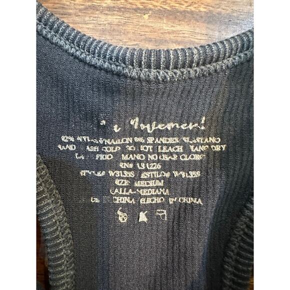 Free People Gray Longline Fit All Time High Sports Bra Size medium - Picture 6 of 6